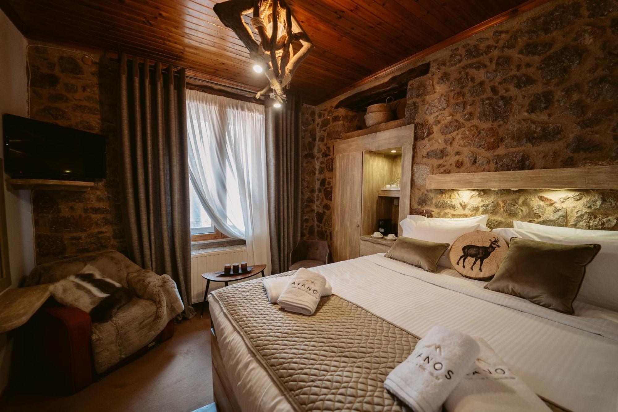 Afanos Guesthouse Arachova Ruang foto