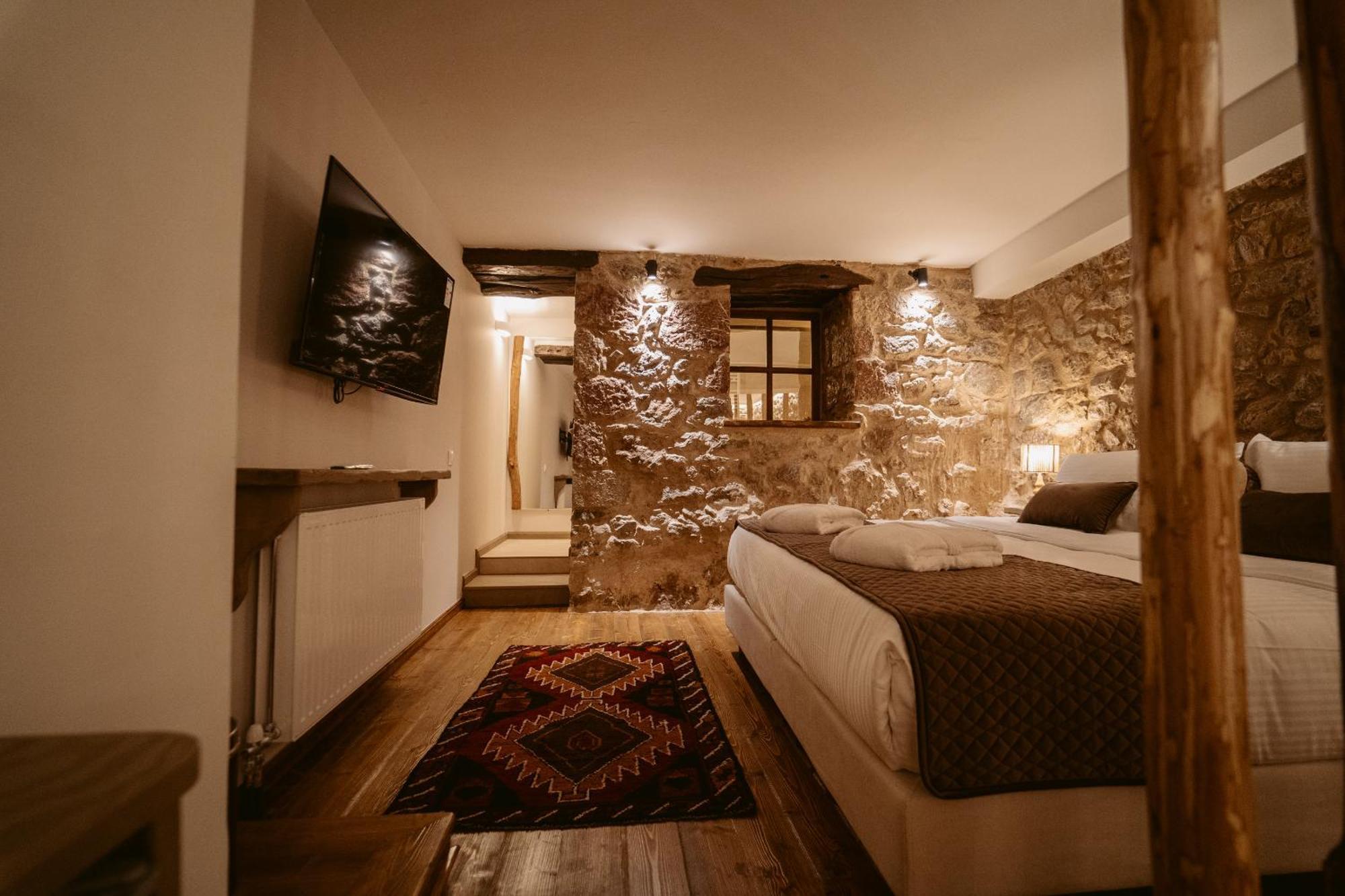 Afanos Guesthouse Arachova Ruang foto