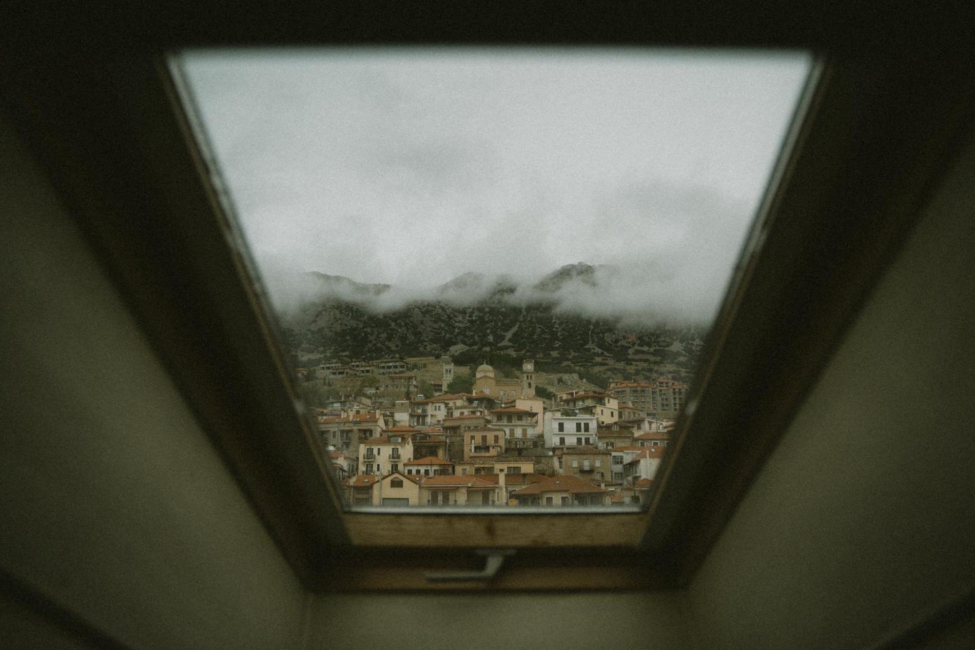 Afanos Guesthouse Arachova Bagian luar foto