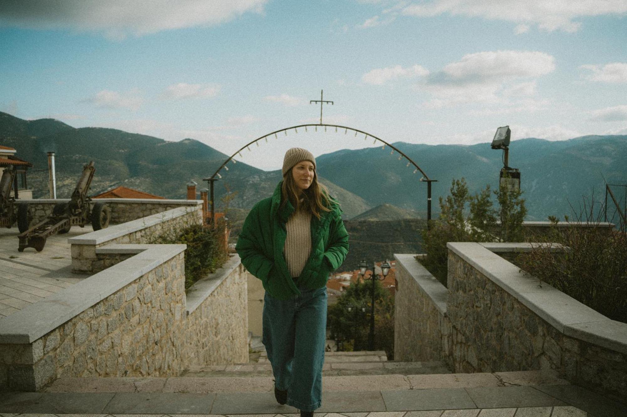 Afanos Guesthouse Arachova Bagian luar foto